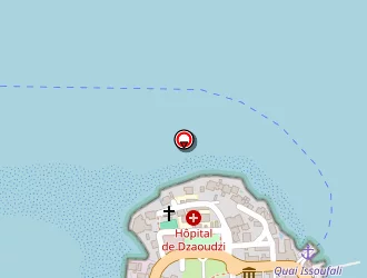 Carte de Le Dagoni à Dzaoudzi