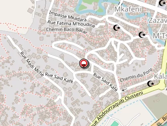 Carte de Toc De Café Mayotte à Mamoudzou