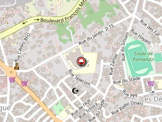 Carte de La Poste à Dzaoudzi