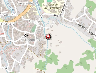 Carte de Sophiazi à Chirongui