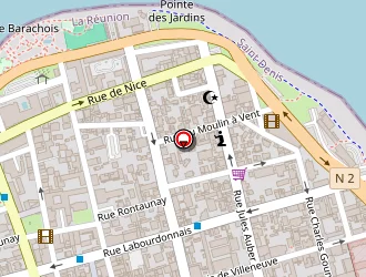 Carte de Seveste David à Saint-denis