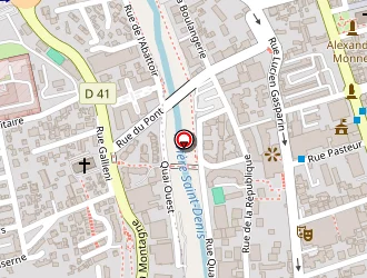 Carte de Pierre Et Bois à Saint-denis