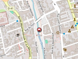 Carte de Electro Froid Services à Saint-denis