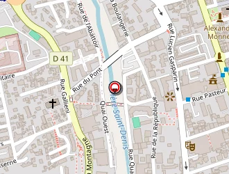 Carte de Kbernardi Immo à Saint-denis