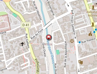 Carte de Praxeos Reunion à Saint-denis