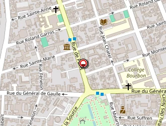 Carte de Collège Bourbon à Saint-denis