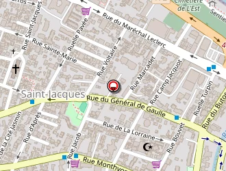 Carte de Cyathéa à Saint-denis