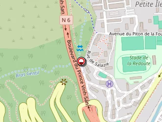 Carte de Ers à Saint-denis