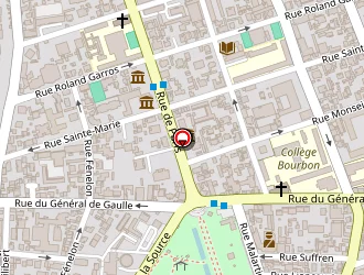 Carte de Exen à Saint-denis