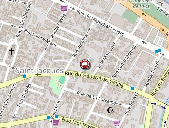 Carte de Udaf Reunion à Saint-denis