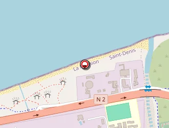 Carte de La Fourchette à Saint-denis