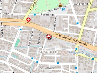 Carte de Retournat Danielle à Saint-denis