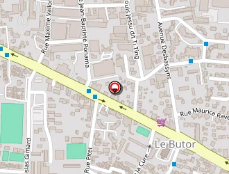 Carte de Ah Pine Maurice à Saint-denis