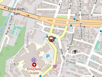 Carte de Permale Dassaraden à Saint-denis