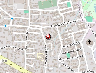 Carte de Espace Cyclo à Saint-denis