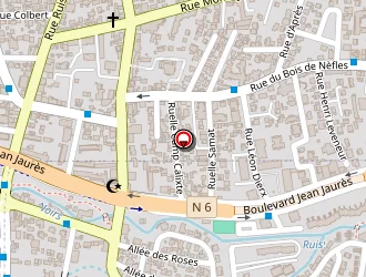 Carte de Billaud Wilson à Saint-denis