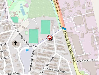 Carte de La Poste à Saint-denis