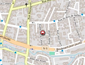 Carte de Jules Caillé Auto Jca à Saint-denis