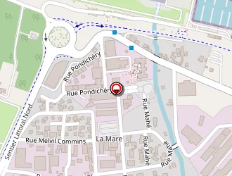 Carte de B T P Services à Sainte-marie