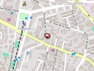 Carte de Mèche Folle à Saint-denis