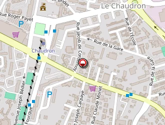 Carte de Prunelle Coiffure à Saint-denis