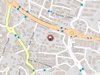 Carte de Speed.loc à Sainte clotilde