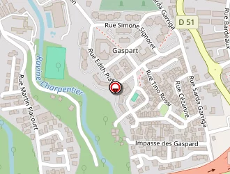 Carte de A.a Distribution à Sainte-marie