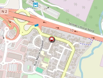 Carte de 52ème Avenue à Sainte-marie