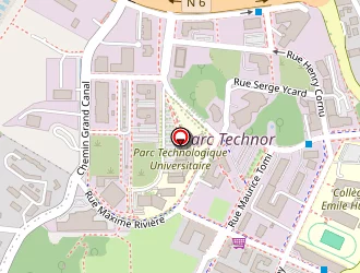 Carte de Antenne Réunion à Saint-denis