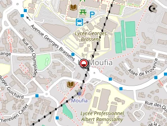 Carte de La Poste à Saint-denis