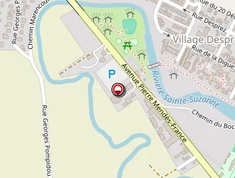 Carte de La Roulotte à Sainte-suzanne