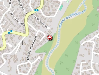 Carte de Vareas à Saint-denis