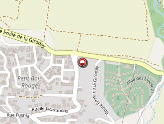 Carte de Dieudonné Jules à Sainte-marie