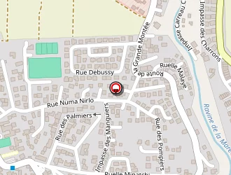 Carte de Luciano Coiffure à Saint-denis