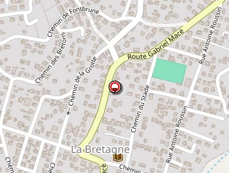 Carte de Bodytech Center à Saint-denis