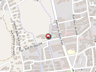 Carte de Beauséjour à Sainte-marie