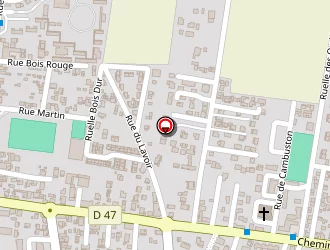 Carte de Association Lutte Insertion Valorisation Environnement à Saint-andré