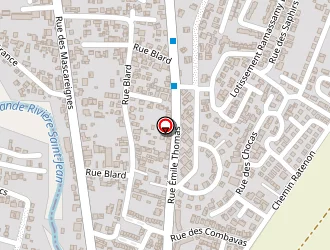 Carte de Sautron Pneus Mascareignes à Saint-andré