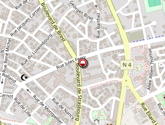 Carte de Dubras Sanitaire Service à Port (le)