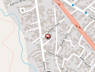 Carte de Piscine Centre Ville à Saint-andré