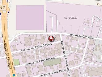 Carte de Fast Concept Car à Saint-paul