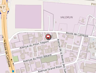 Carte de Suez à Saint-paul