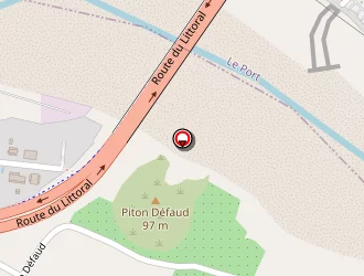 Carte de Garden Distribution à Saint-paul