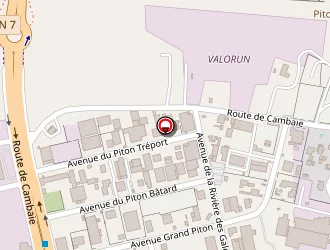 Carte de Alupose à Saint-paul