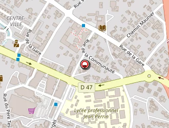 Carte de Lycée Professionnel Jean Perrin à Saint-andré