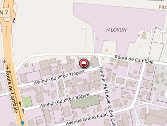 Carte de Ducrot à Saint-paul