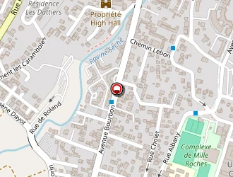 Carte de E Cig Shop à Saint-andré