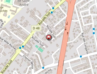 Carte de G Toiture à Saint-andré