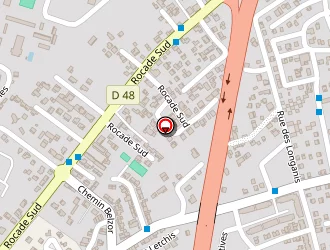 Carte de Ecole De Conduite Jocelyne à Saint-andré