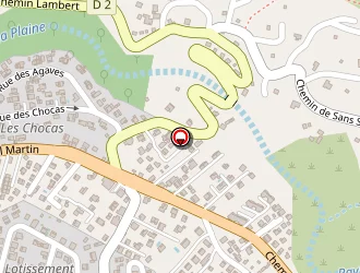 Carte de Rosamel Bernard à Saint-paul